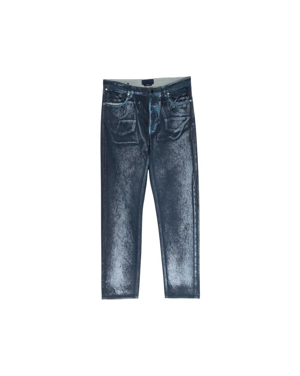 Stone Island Blue Straight Fit Jeans for men