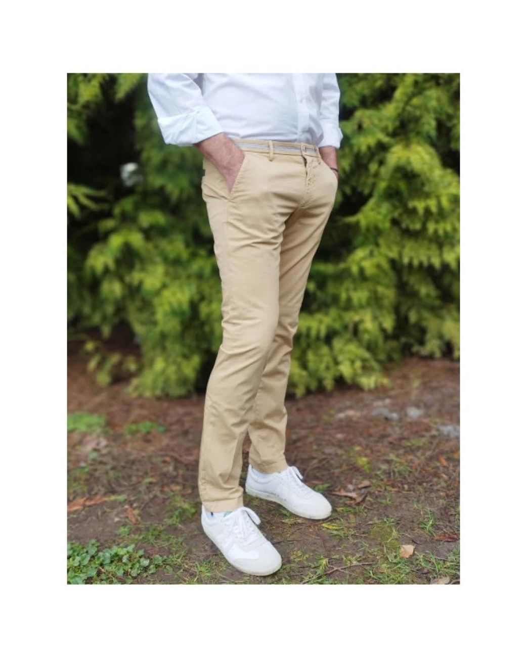 Chinos Mason's de hombre de color Natural