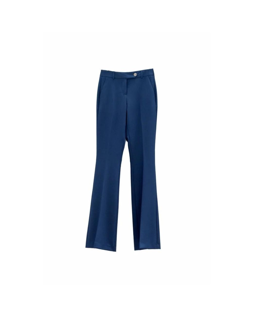 Fracomina Blue Wide Trousers