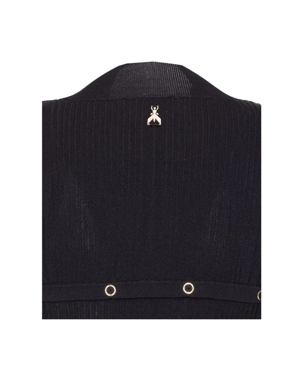 Patrizia Pepe Blue Round-Neck Knitwear