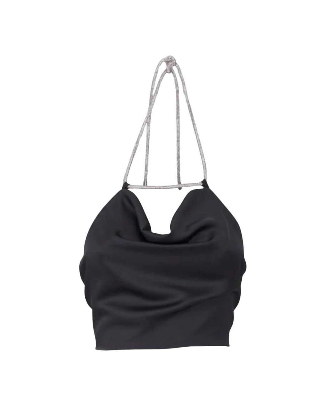 SIMONA CORSELLINI Black Basic Tops