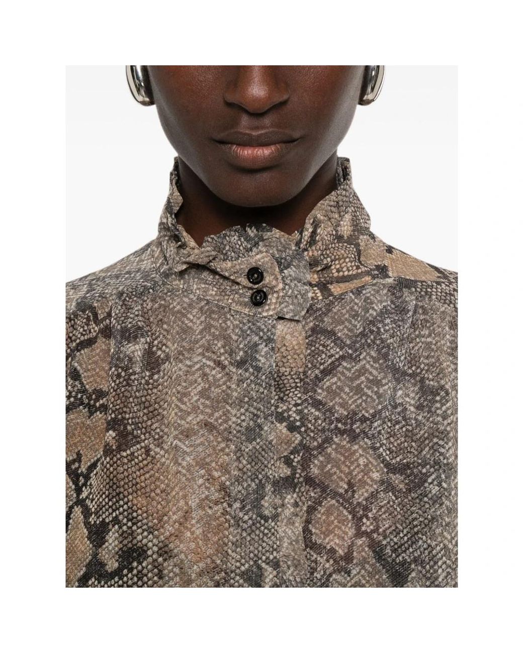 Ermanno Scervino Gray Shirts