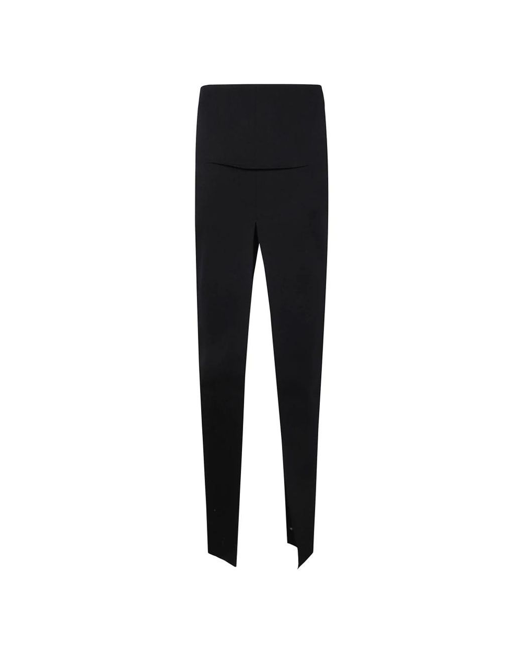 Rick Owens Black Slim-Fit Trousers