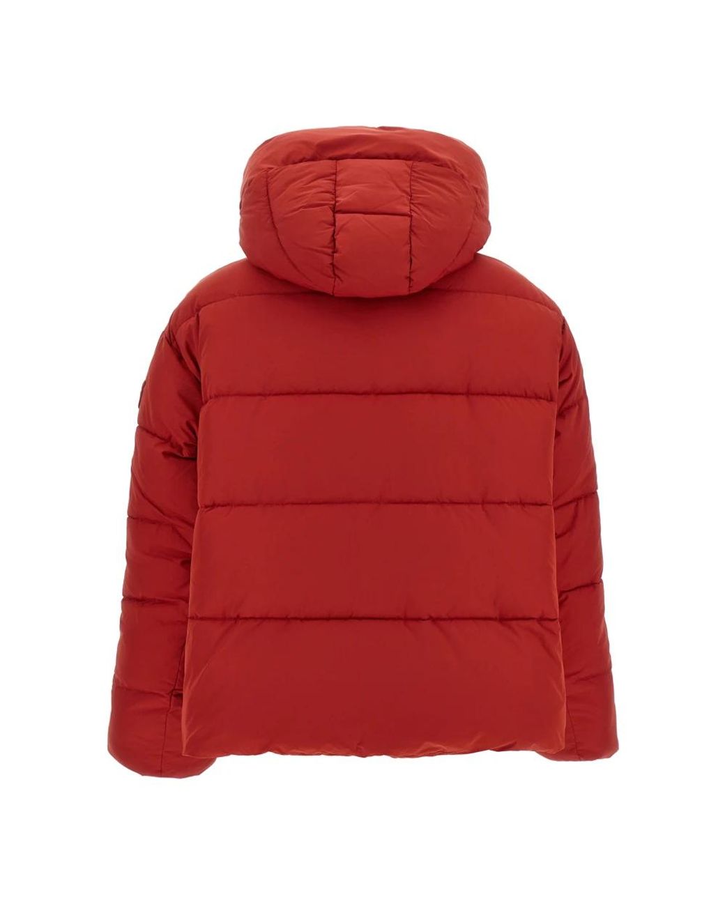 Pinko Red Matt Finish Down Jacket