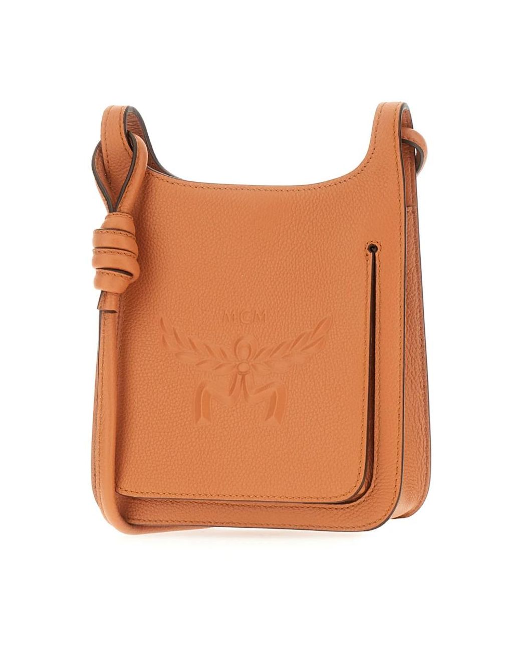 MCM Orange Schultertaschen