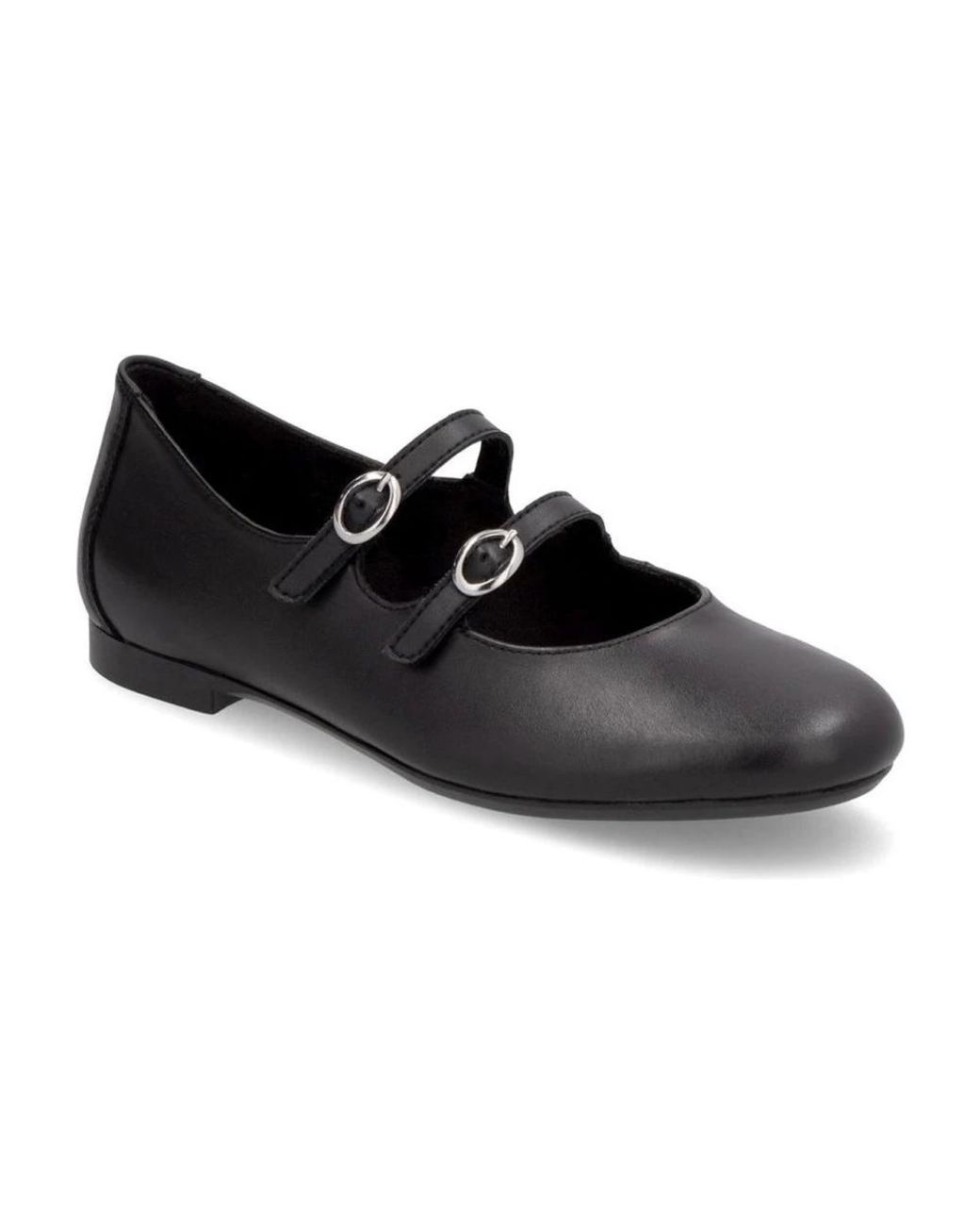 Remonte Black Ballerina Shoes