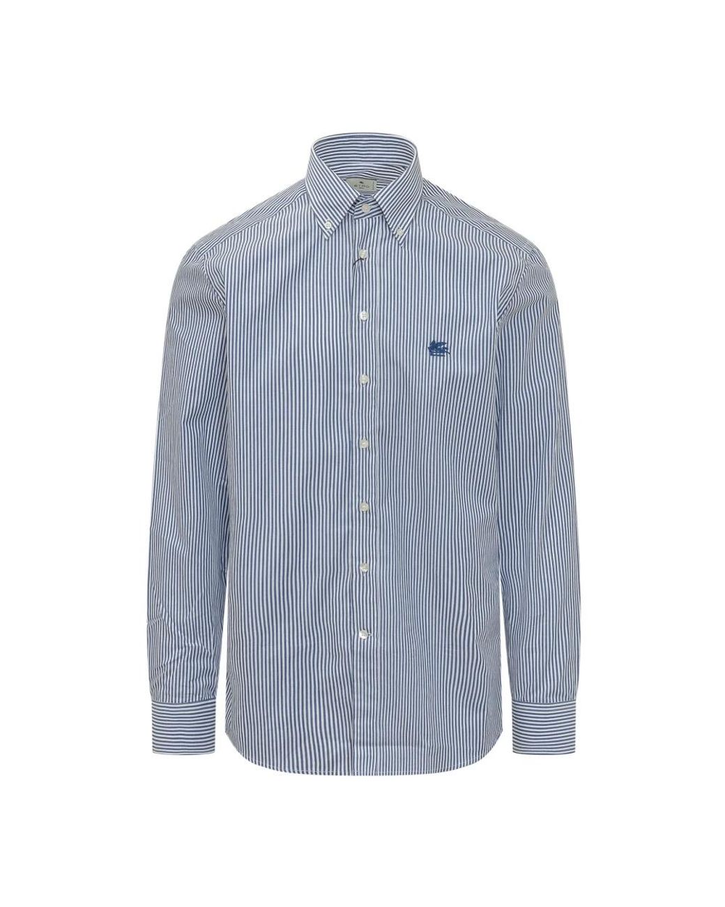 Etro Blue Casual Shirts for men