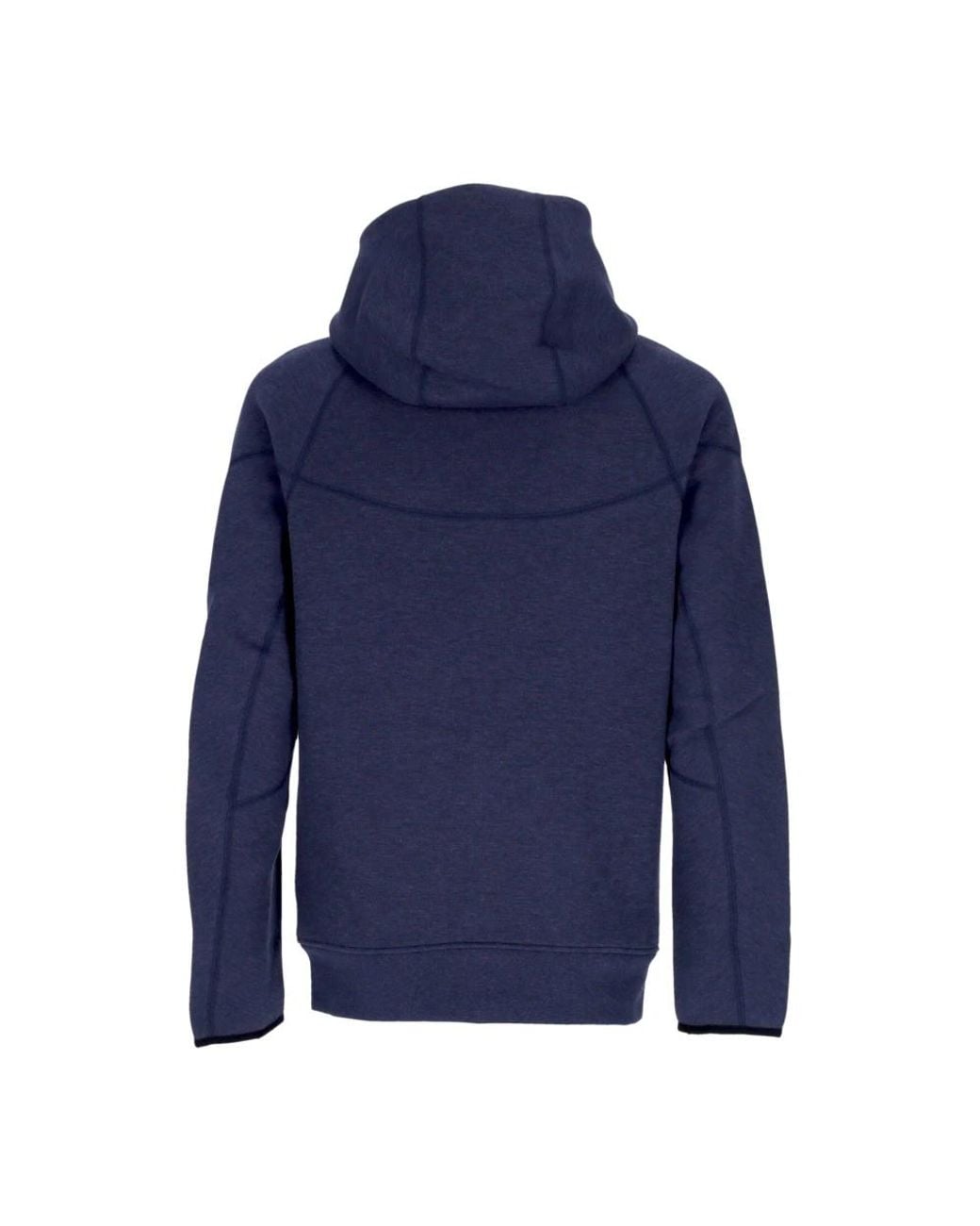 Nike Jassen ,Blauw ,Katoen Tech Fleece Zip Hoodie Lichtgewicht Sweatshirt in het Blue voor heren