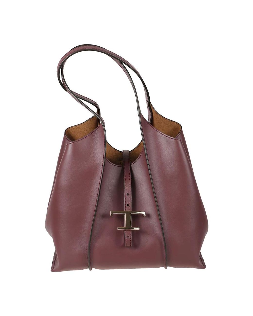Tod's Purple Shopping Bags