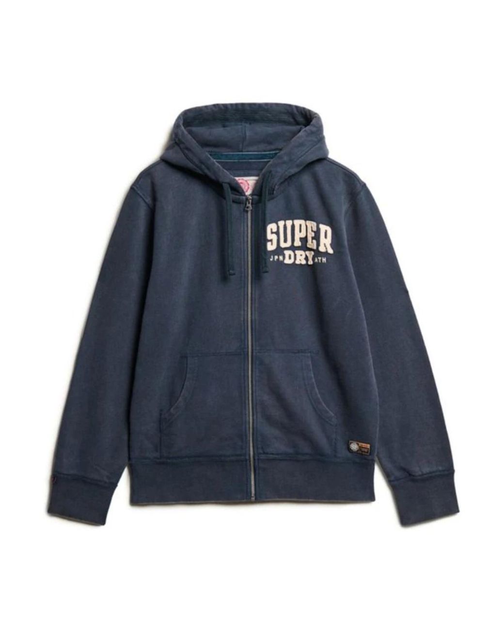 Zip-Throughs di Superdry in Blue da Uomo