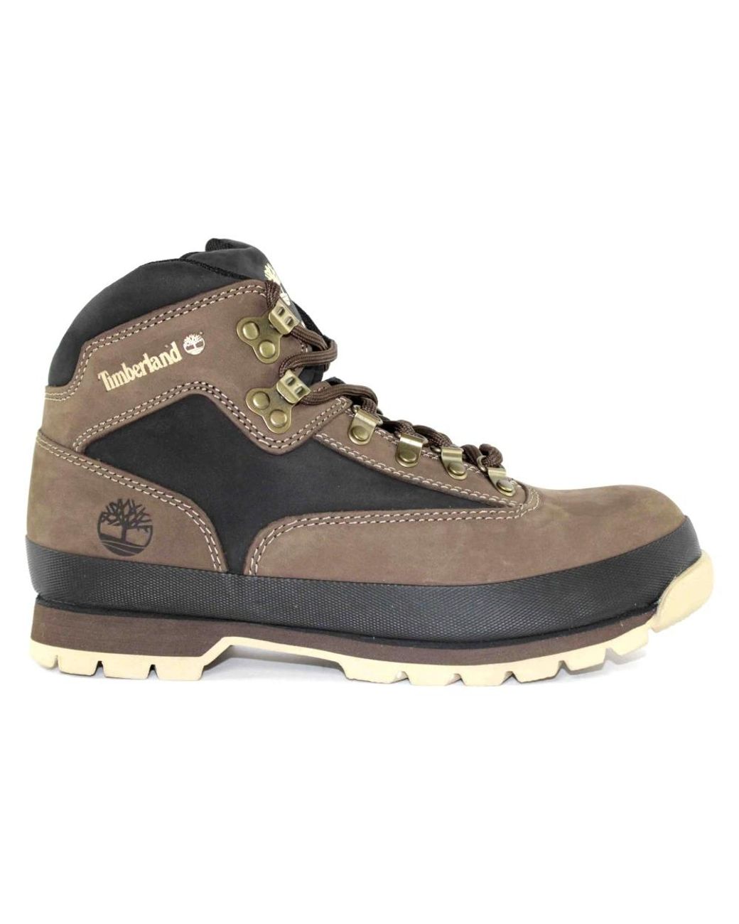 Timberland Gray Lace-Up Boots for men