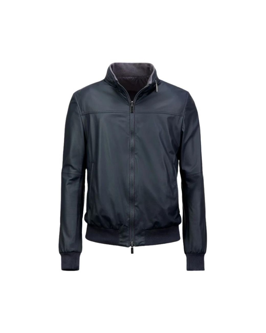Gimo's Jassen ,Blauw ,Leather Jassen in het Blue voor heren