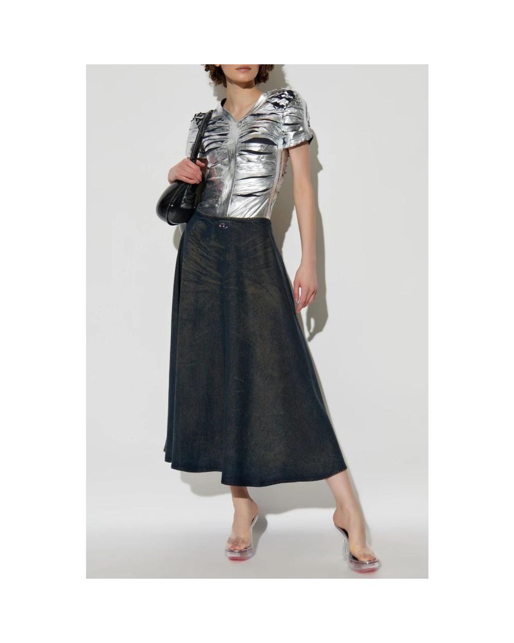 DIESEL Blue Denim Skirts