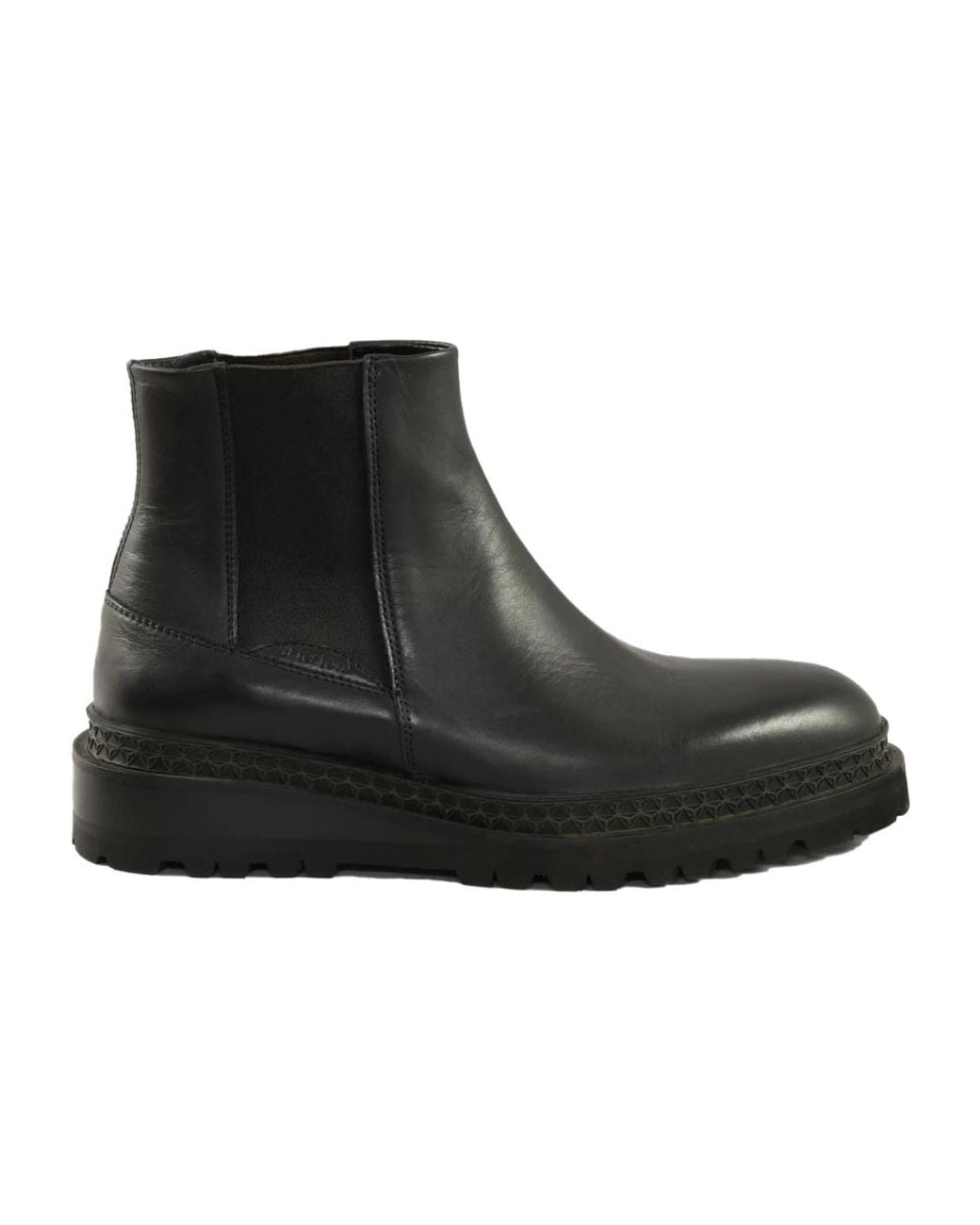 Testoni Black Chelsea Boots for men