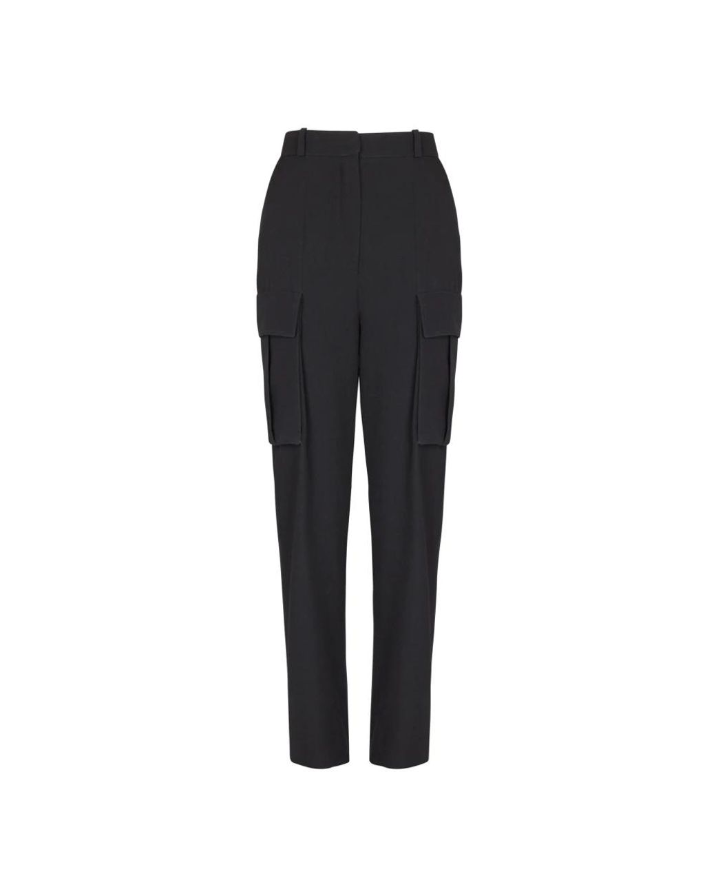 Balmain Black Tapered Trousers