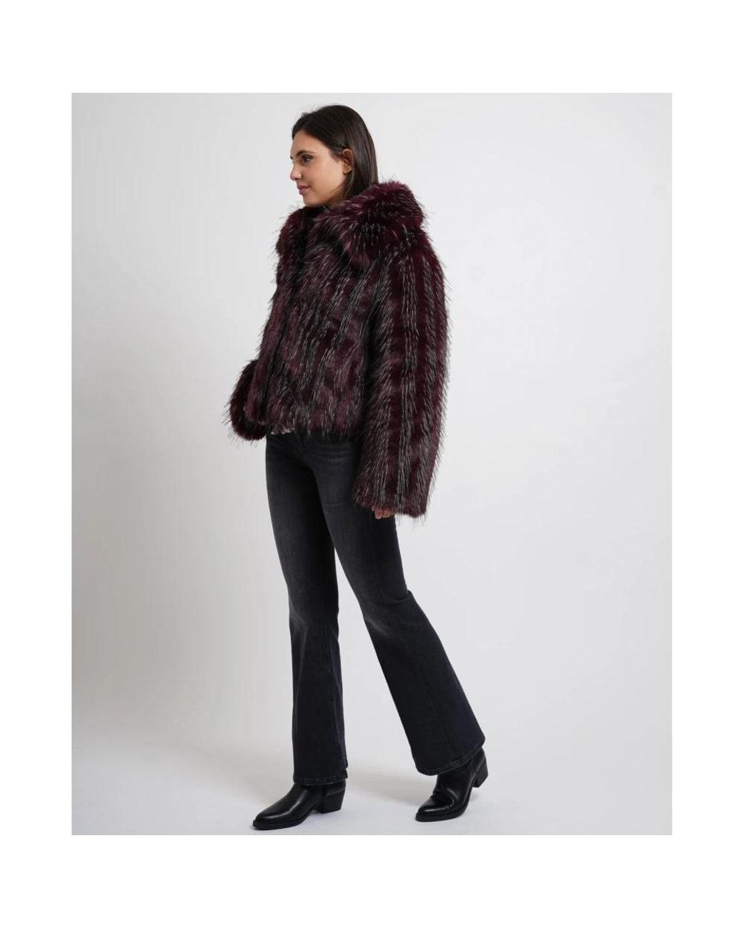 Boss Black Faux Fur & Shearling Jackets