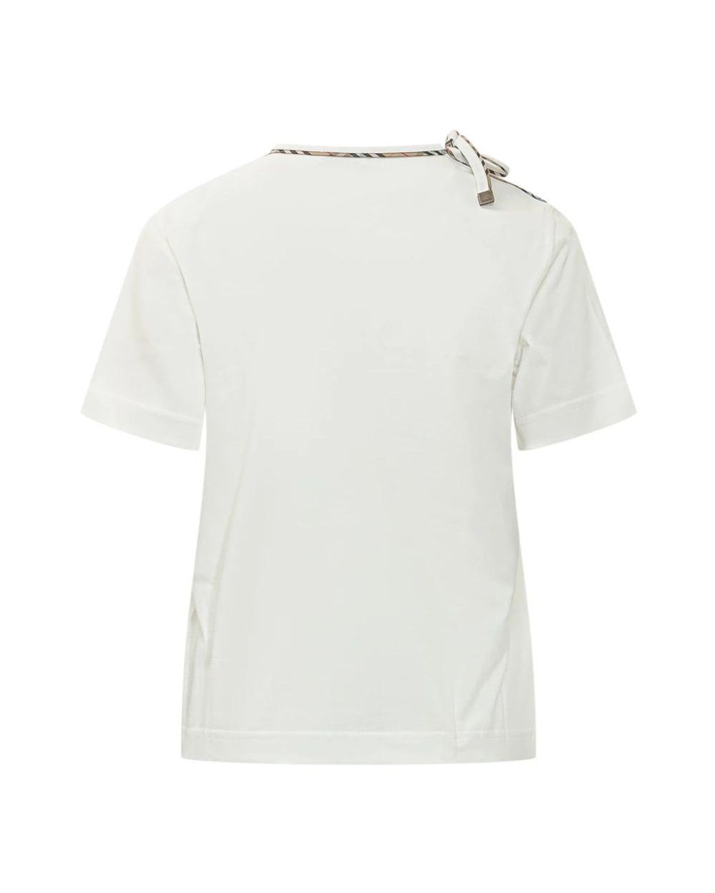 Burberry White T-Shirts