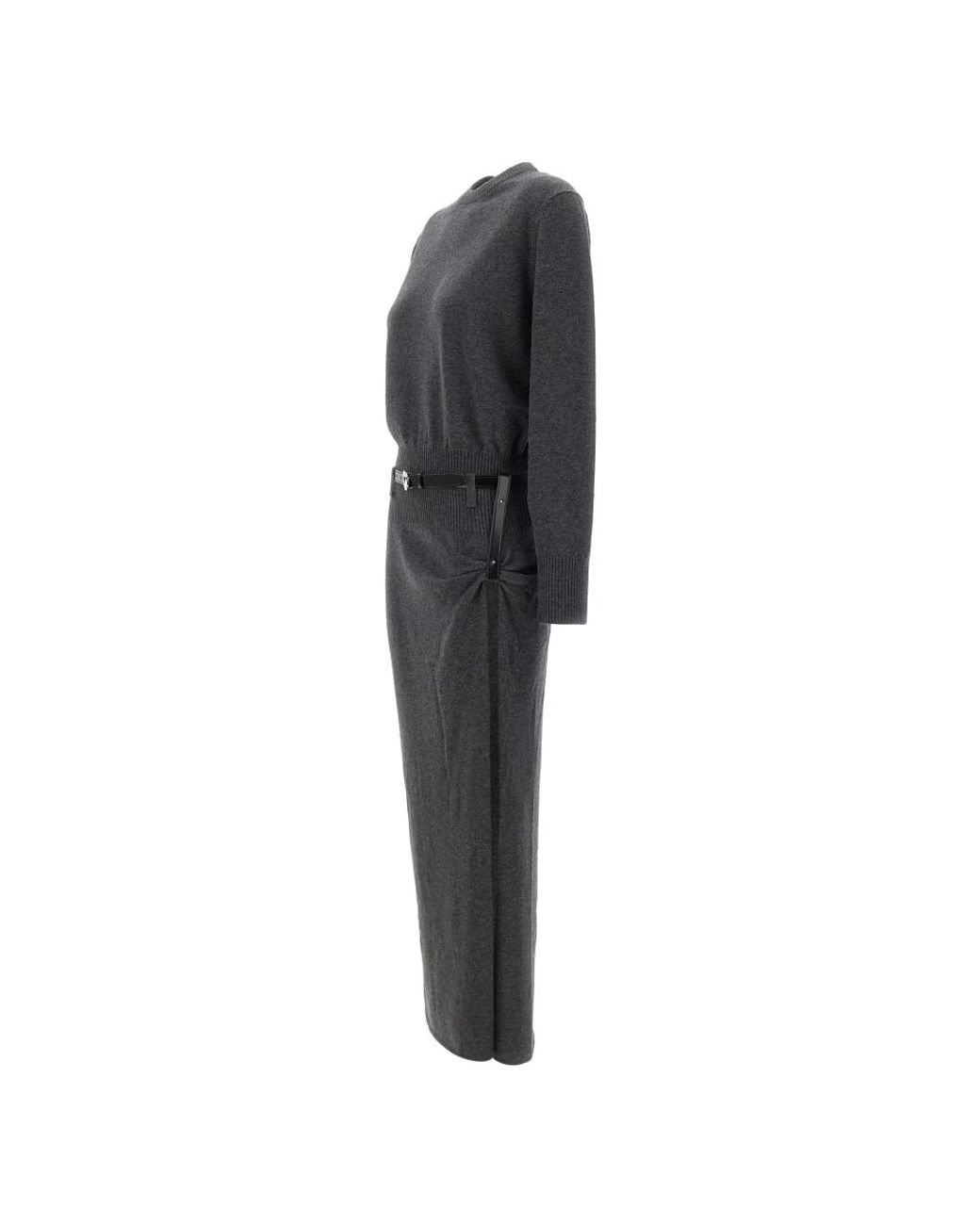 Coperni Black Knitted Dresses
