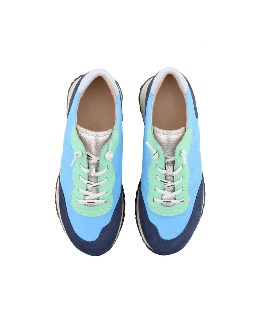 Wonders Schoenen ,Veelkleurig ,Katoen Towanda 02 in het Blue