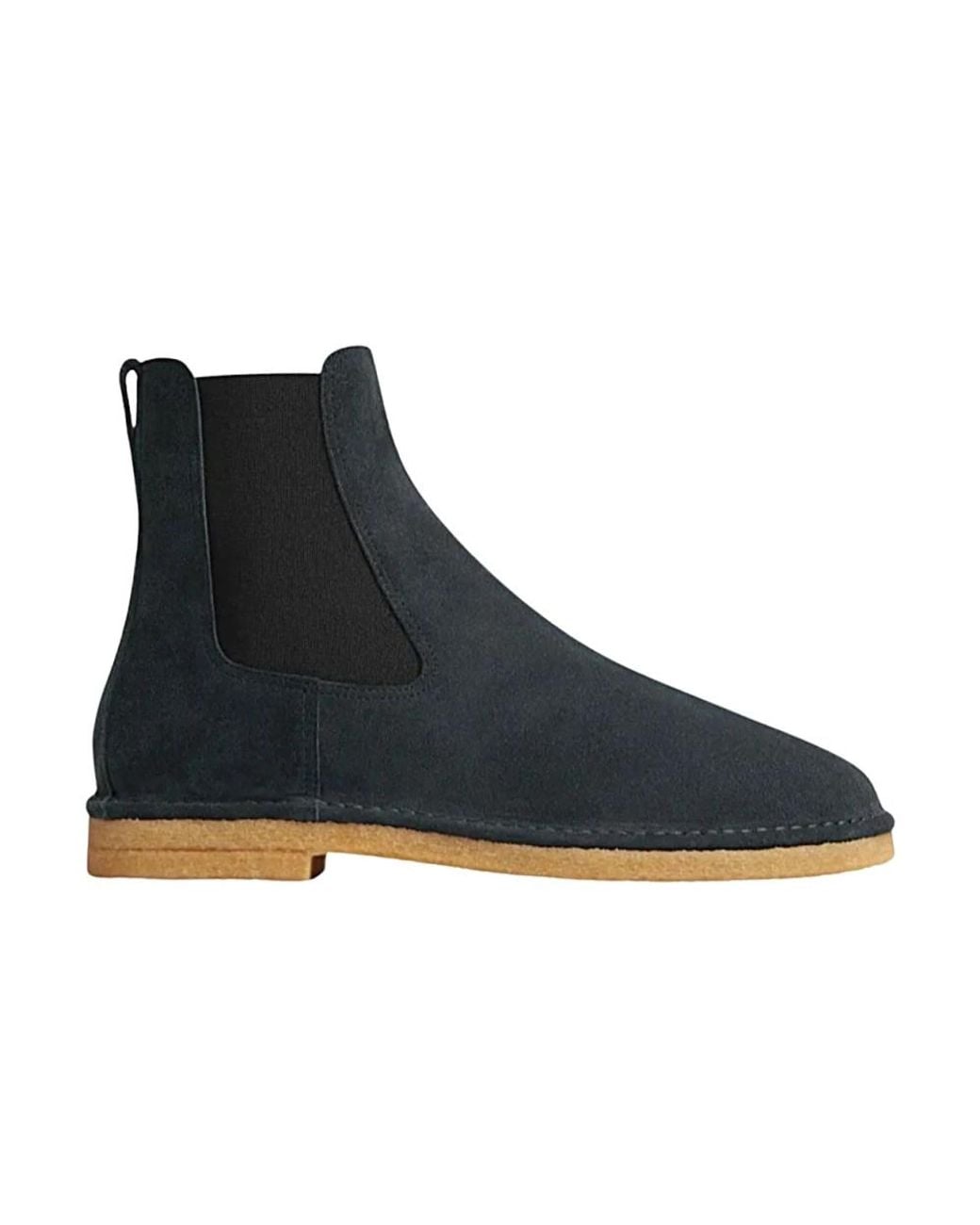 Bottega Veneta Blue Chelsea Boots for men