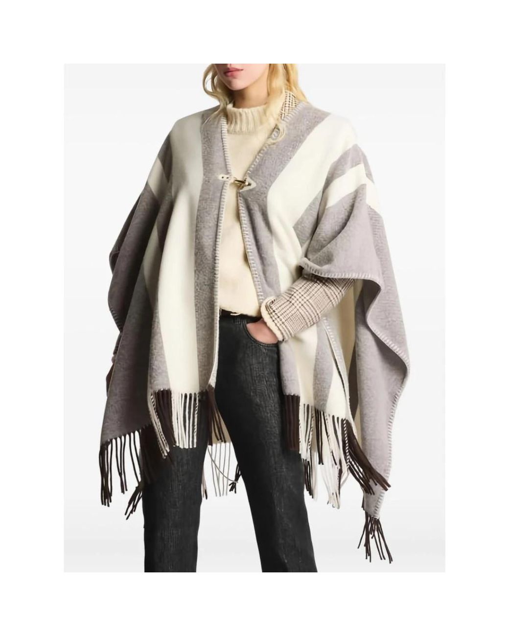 Capes Fay de color Gray