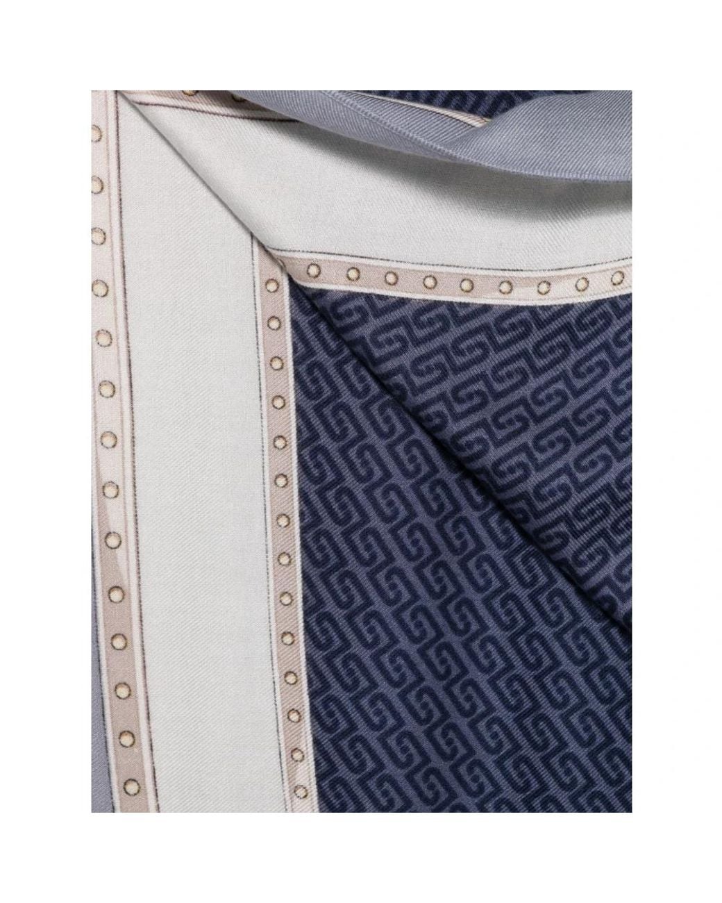 Liu Jo Blue Silk Scarves