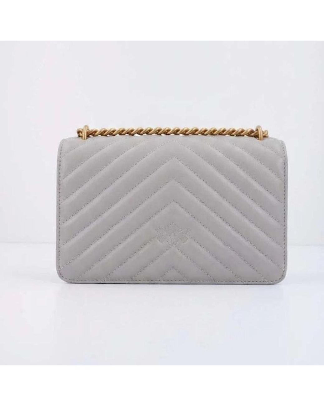 Pinko Gray Shoulder Bags