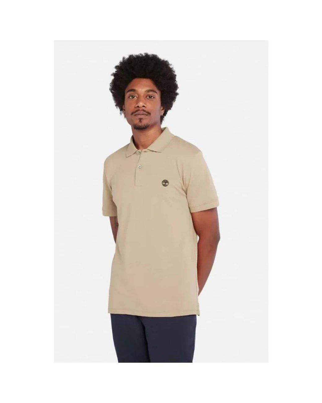 Timberland Natural Polo Shirts for men