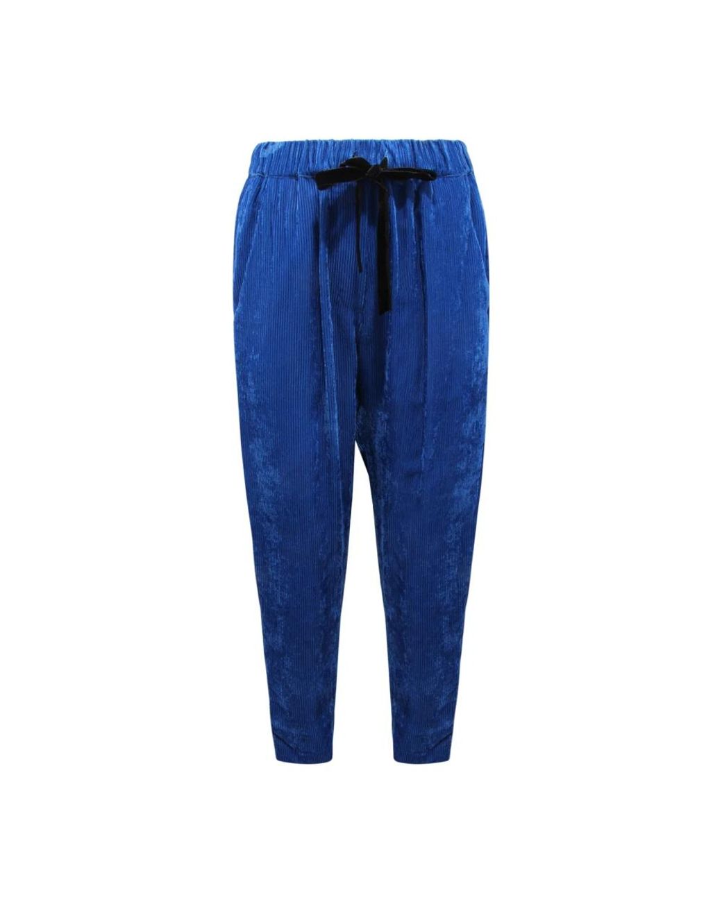 EMMA & GAIA Blue Tapered Trousers