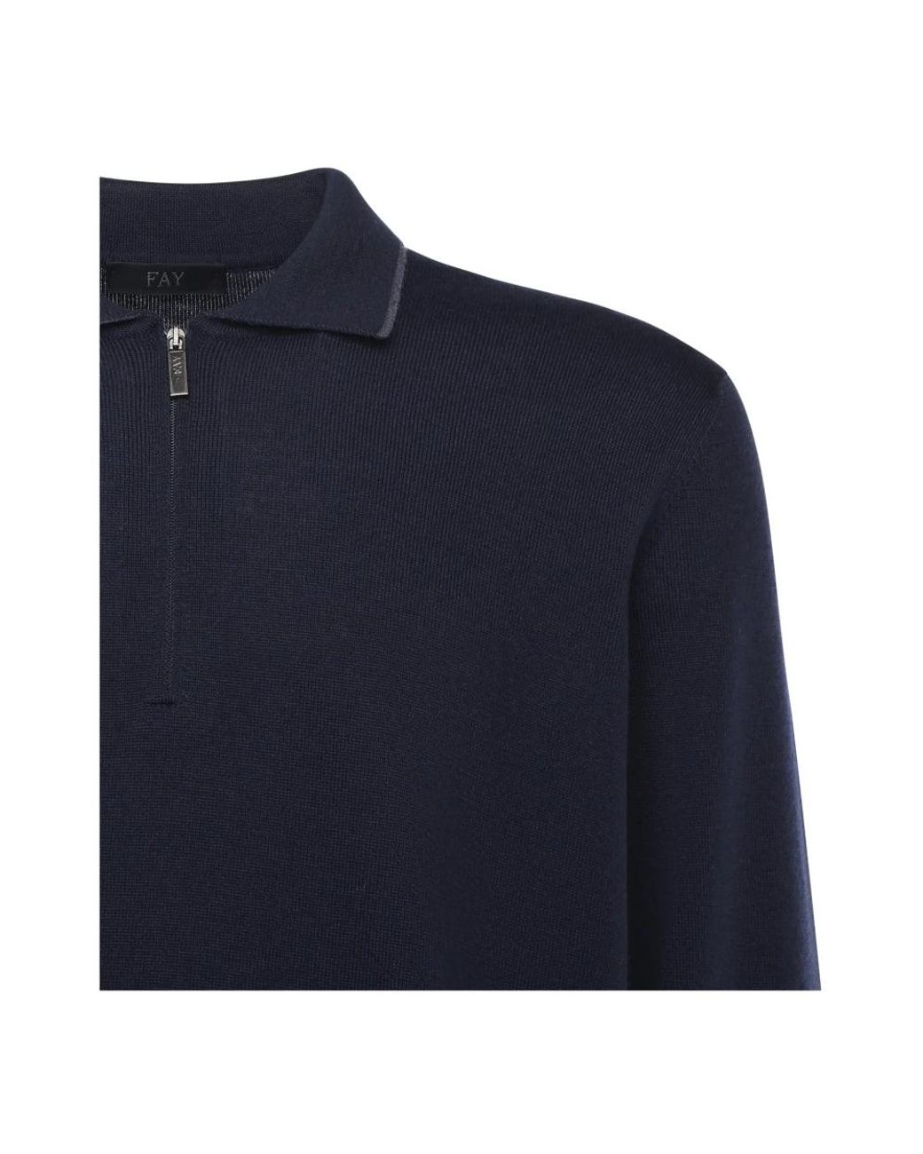 Fay Blue Polo Shirts for men