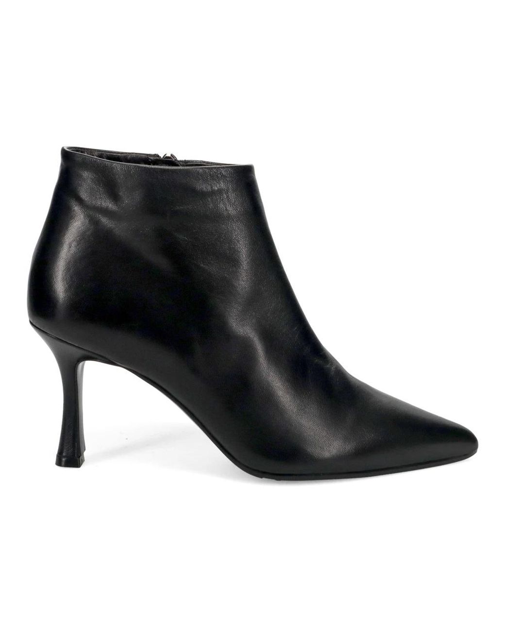 Sangiorgio Black Heeled Boots