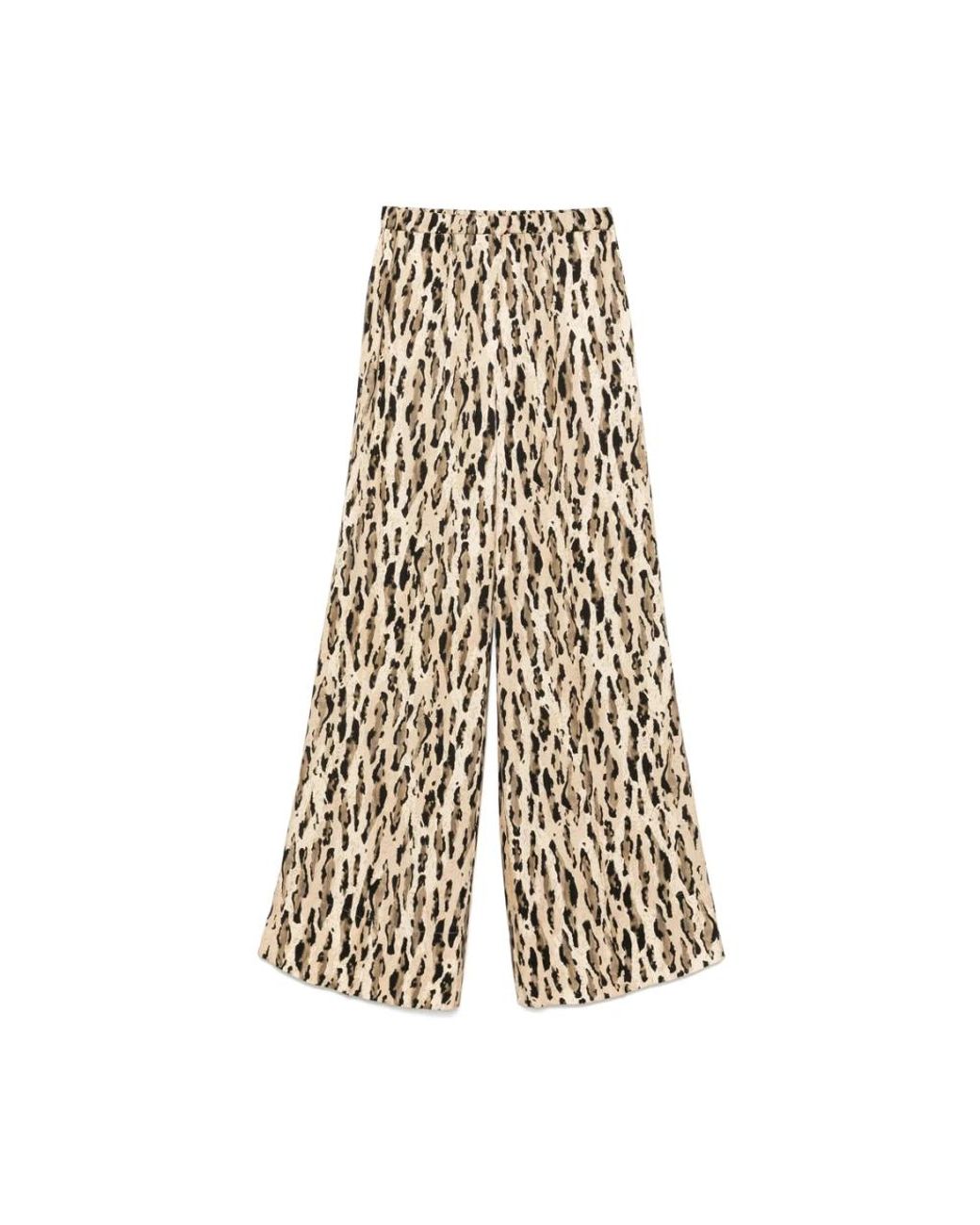 THE NINA STUDIO Natural Wide Trousers