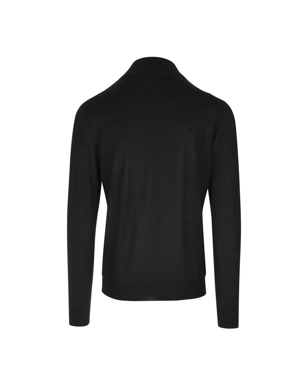 Fedeli Black Turtlenecks for men