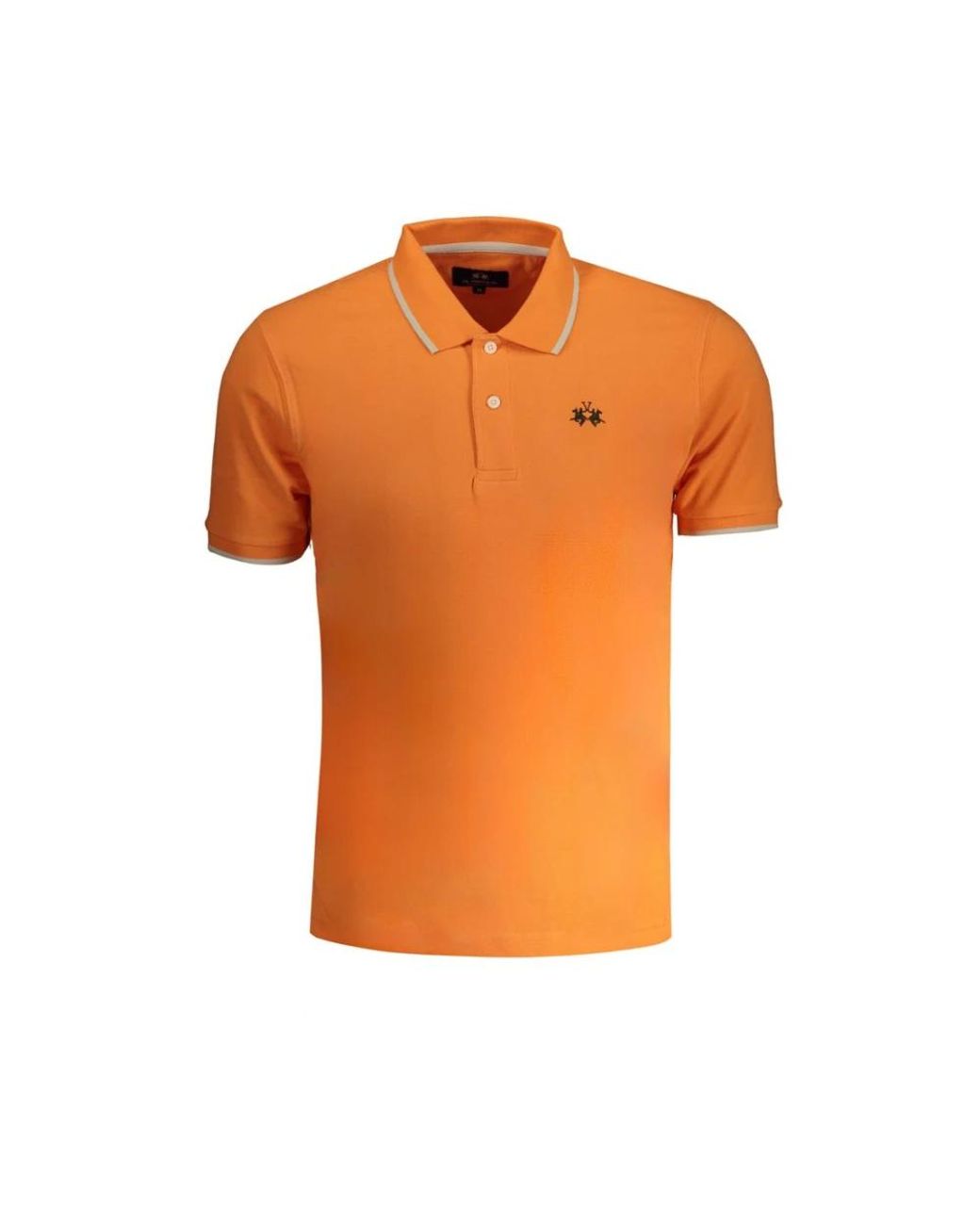 La Martina Orange Polo Shirts for men