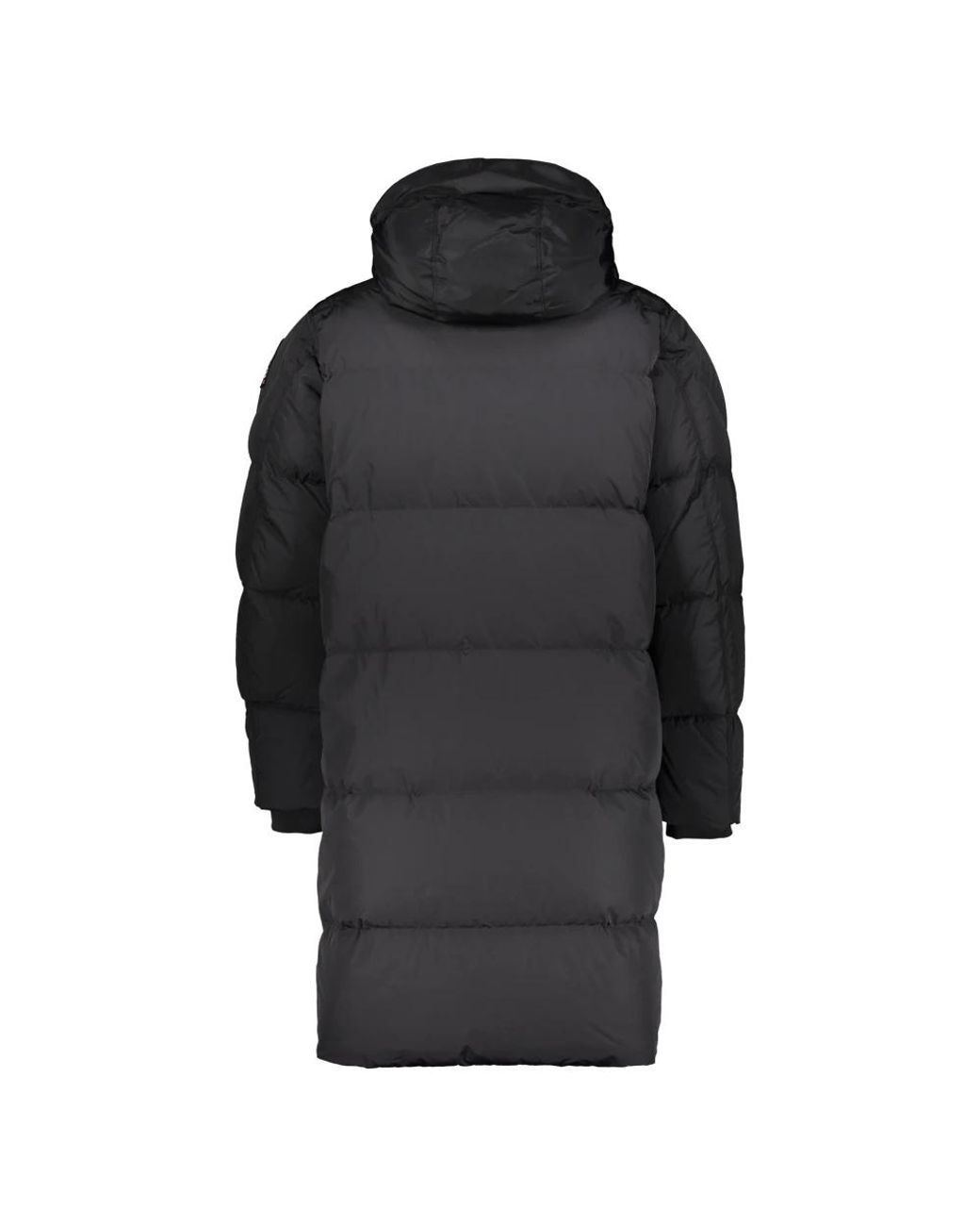 Parajumpers Black Down Coats for men