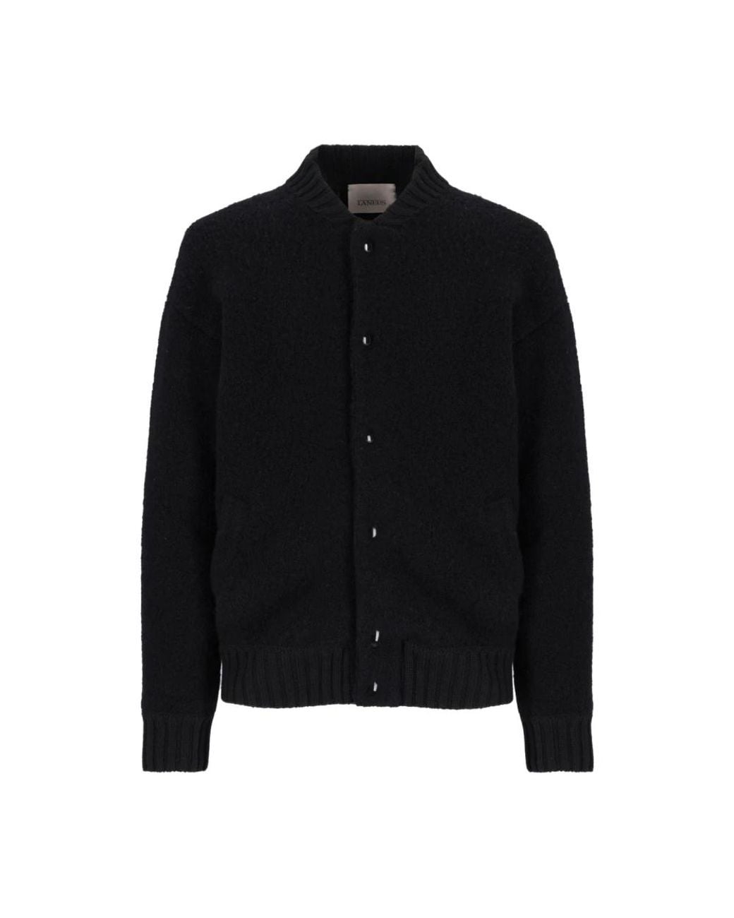 Laneus Black Cardigans for men