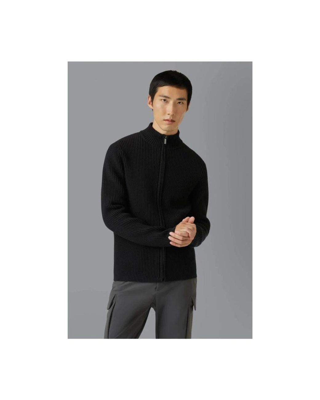 Cardigans Rrd de hombre de color Black