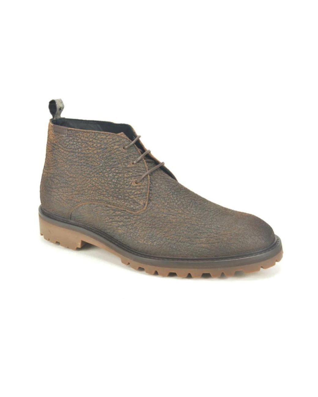 Floris Van Bommel Gray Lace-Up Boots for men