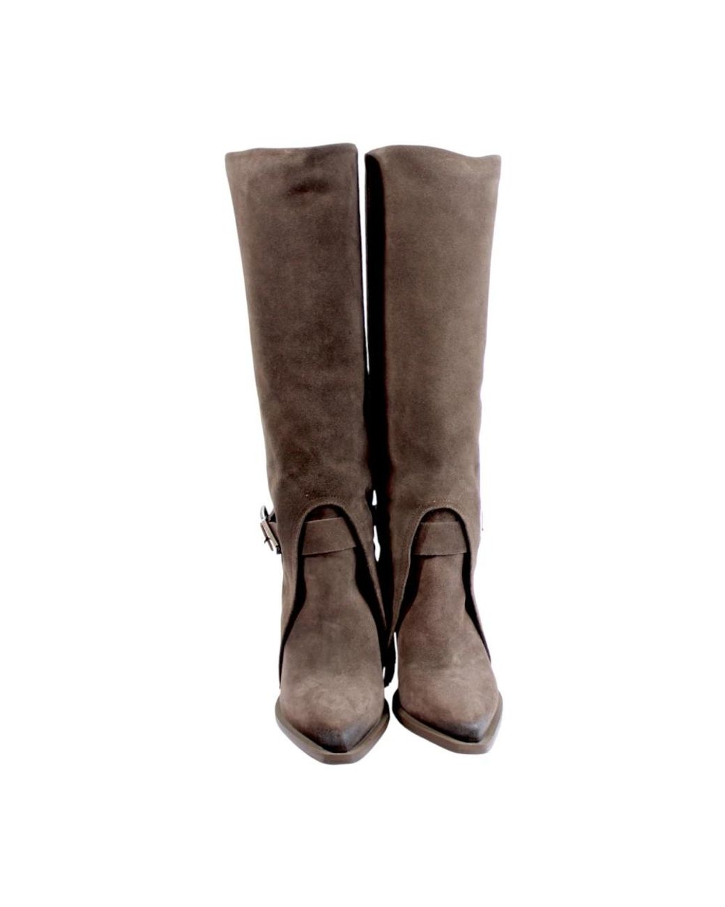 Elvio Zanon Brown Cowboy & Biker Boots