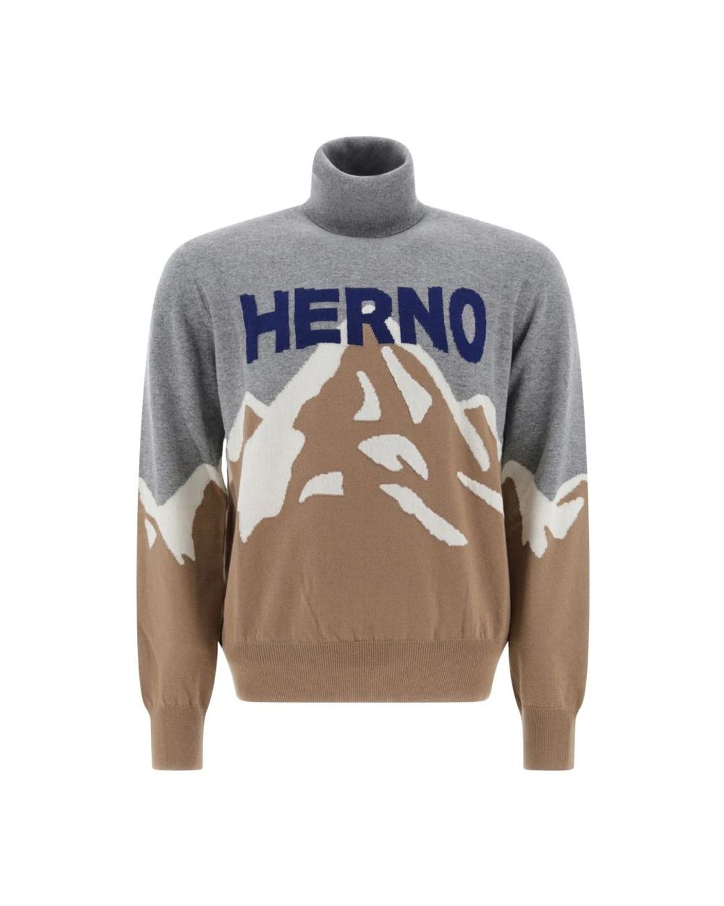 Herno Ml000005U-70161-2155 Trui in het Gray voor heren
