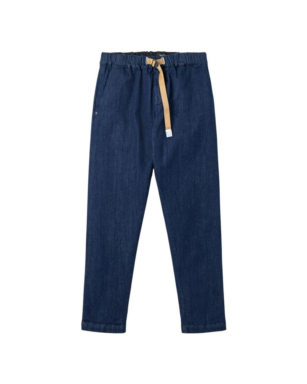 White Sand Blue Straight Fit Jeans for men