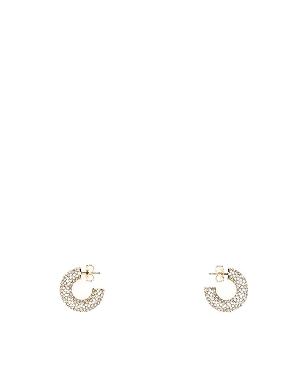 AMINA MUADDI White Earrings