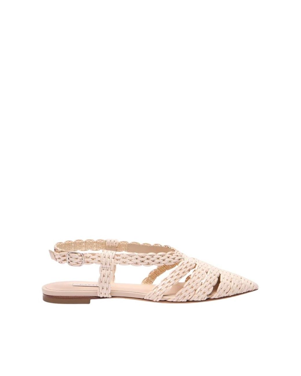 Casadei Pink Avenida Flat Sandal
