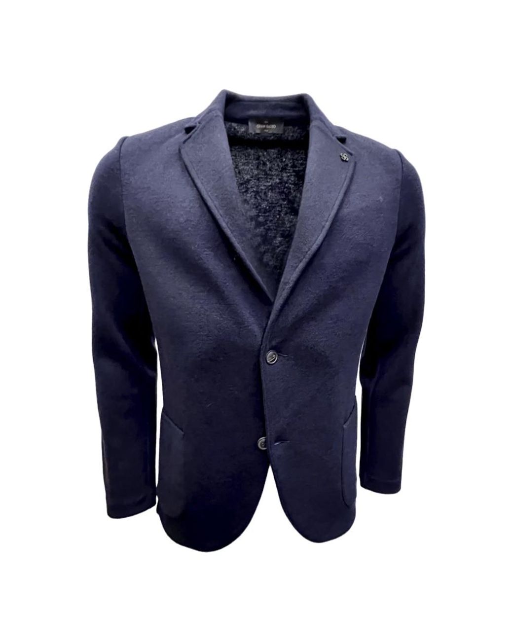 Gran Sasso Rainwool Jacket in het Blue voor heren