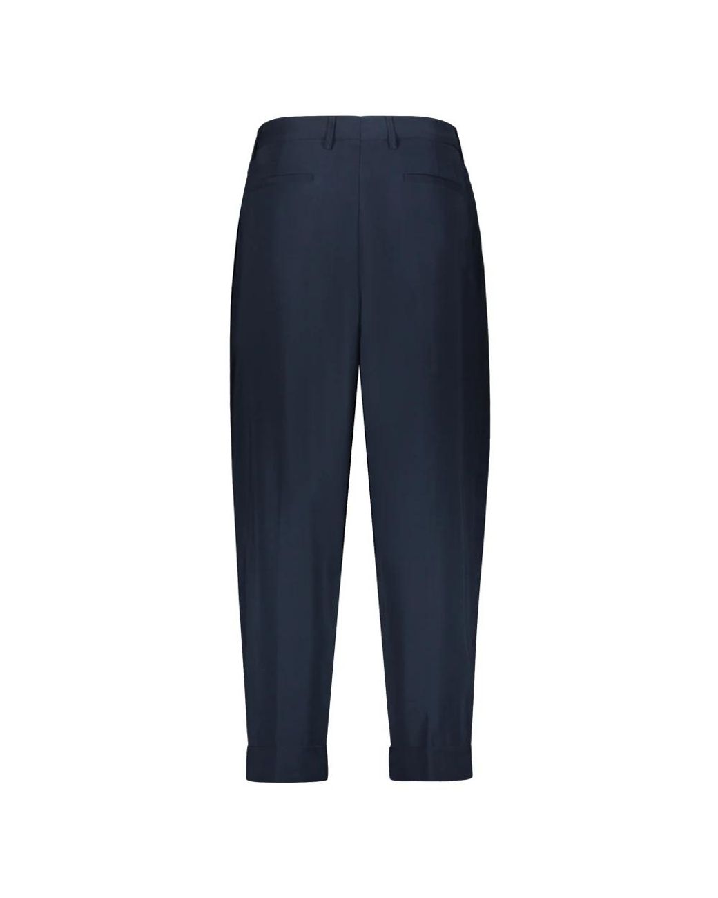 Moorer Blue Wide Trousers