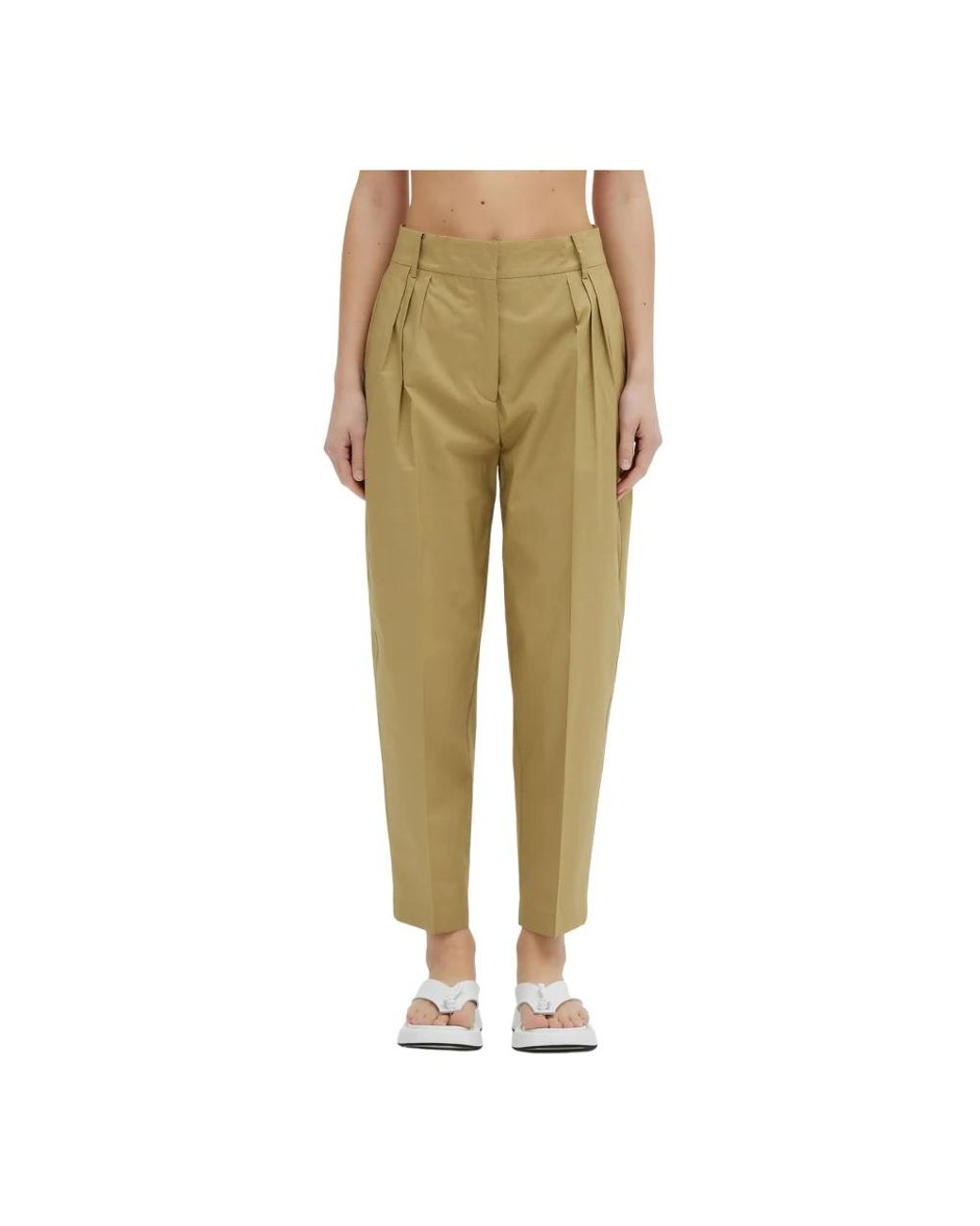 Erika Cavallini Semi Couture Green Chinos