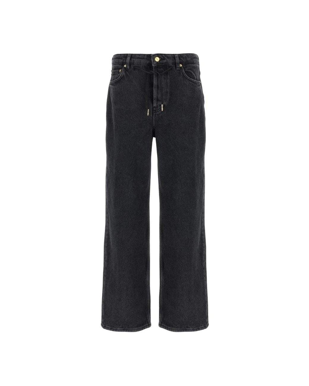 Ganni Blue Wide Jeans