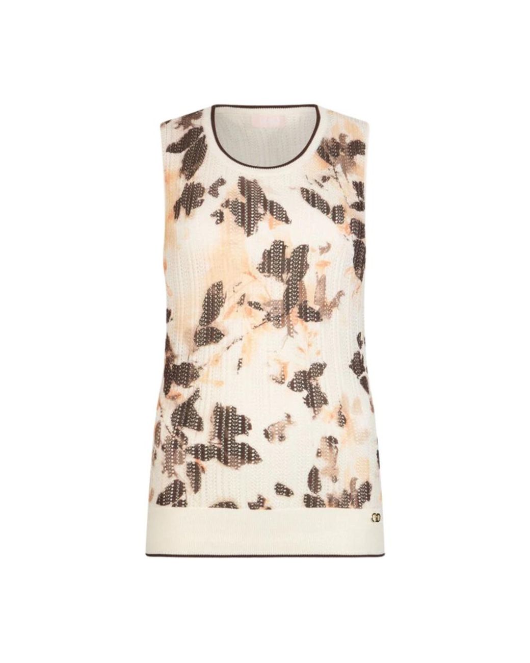 Liu Jo Natural Sleeveless Tops