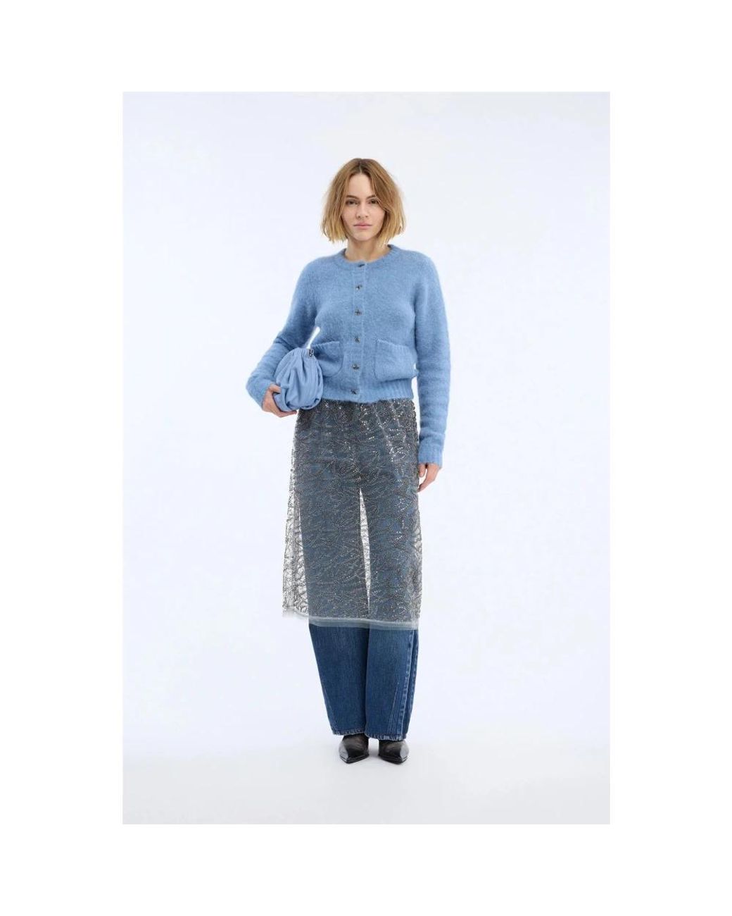 Munthe Blue Cardigans