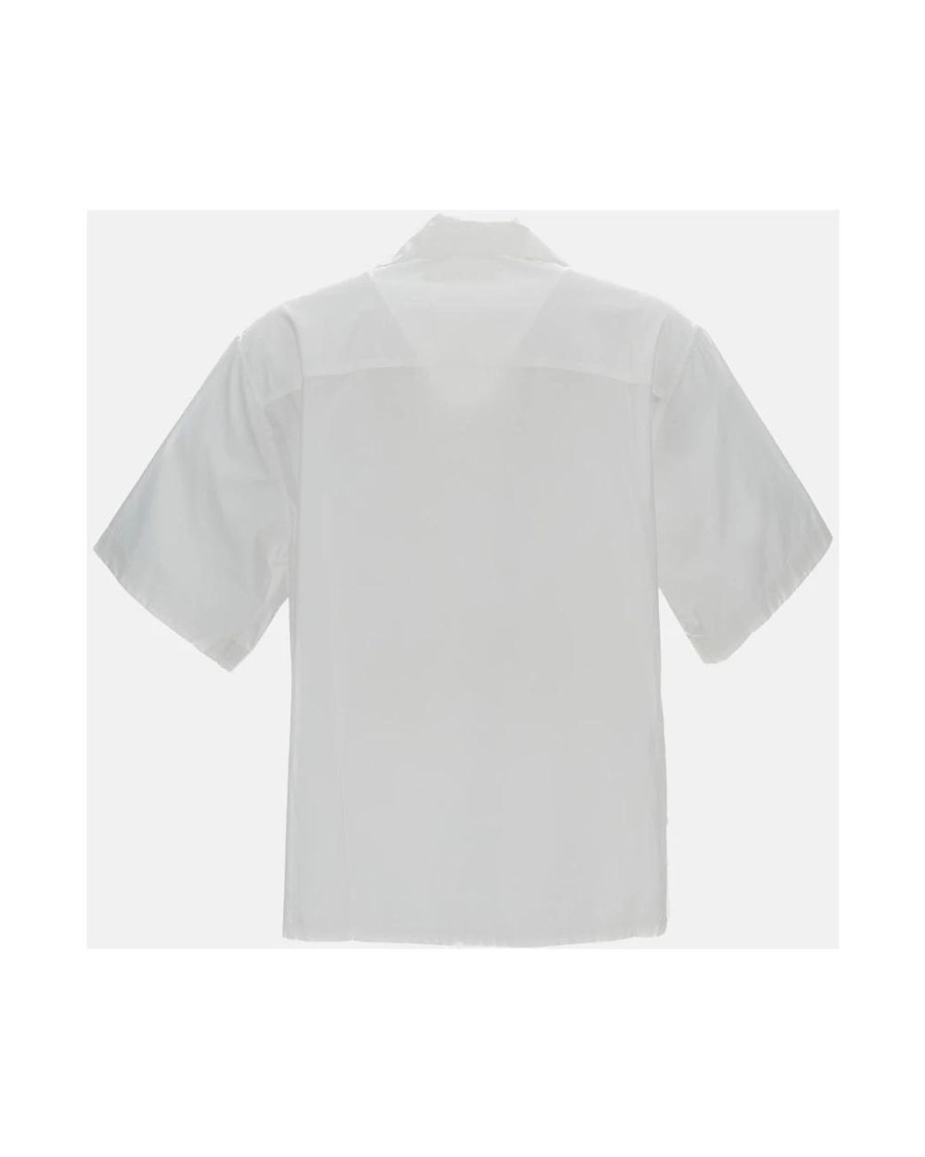 Marni Gray Short Sleeve Shirts for men
